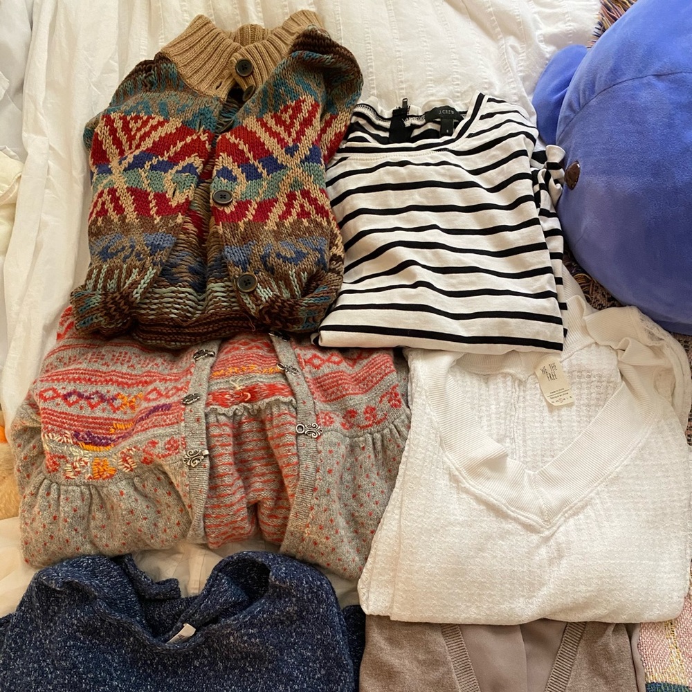 Free people/Jcrew/ polo Ralph sweater lot